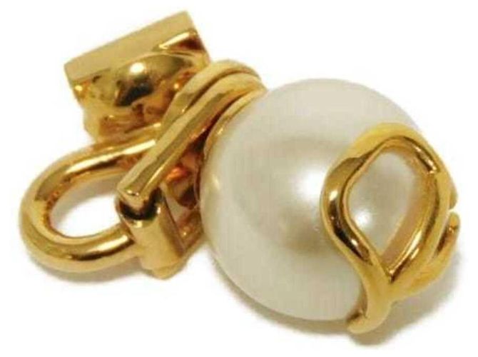 Orecchini a clip Valentino con perle Bianco Crudo - vista 2