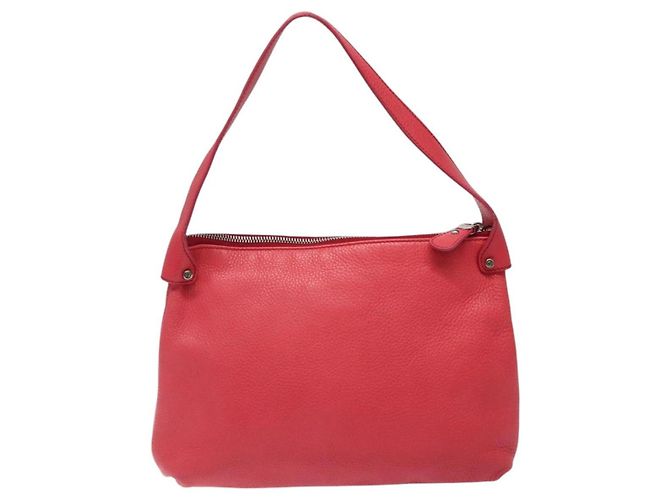 Salvatore Ferragamo Gancini in pelle Rosa - vista 2