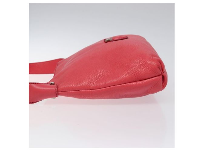 Salvatore Ferragamo Gancini in pelle Rosa - vista 4