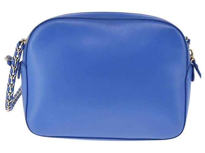 Salvatore Ferragamo Vala Leather Blu - vista 2