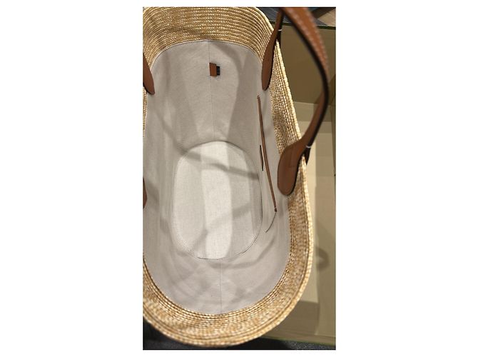 Gucci Liolo Strohtasche Braun - Ansicht 2
