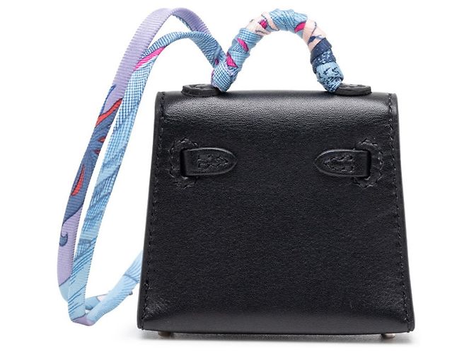 Hermès Accessorio Hermes Kelly Twilly Charm per Borsa Nero - vista 2