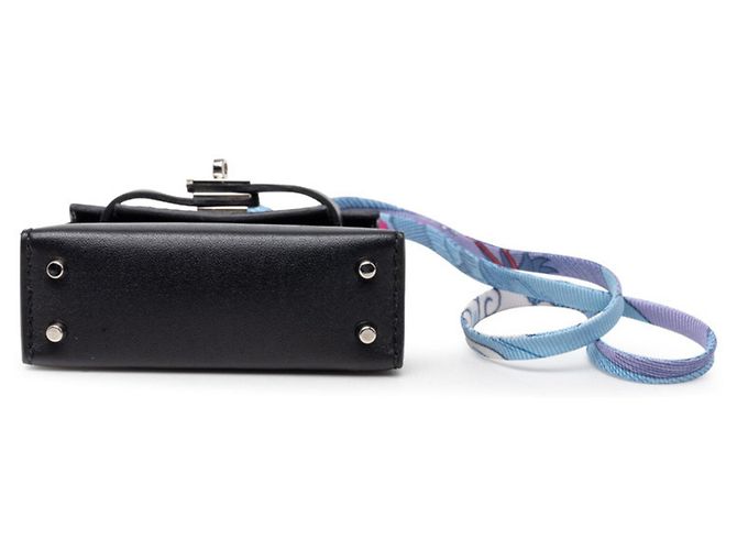 Hermès Accessorio Hermes Kelly Twilly Charm per Borsa Nero - vista 3
