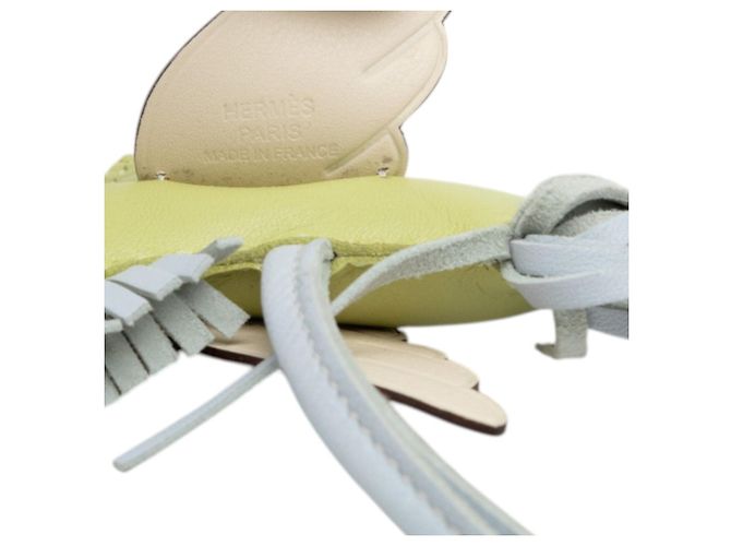 Hermès Charm per borsa Hermes Rodeo Pegasus PM Bianco Blu Verde - vista 3
