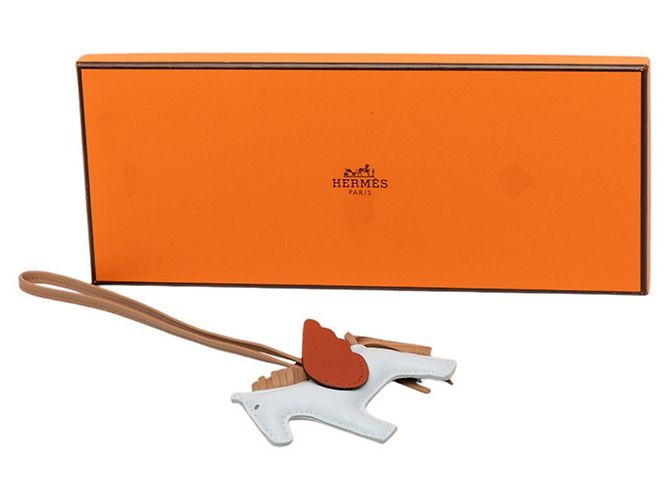 Hermès Charm per borsa Hermes Rodeo Pegasus PM Marrone Blu - vista 5