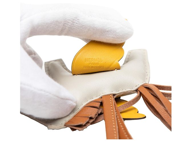 Hermès Charm per borsa Hermes Rodeo PM Pegasus D'oro - vista 3