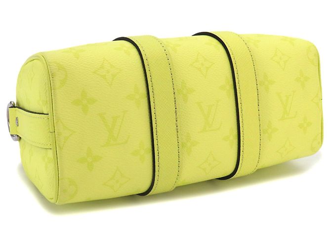 Borsa Louis Vuitton Keepall Bandouliere 25 D'oro - vista 5