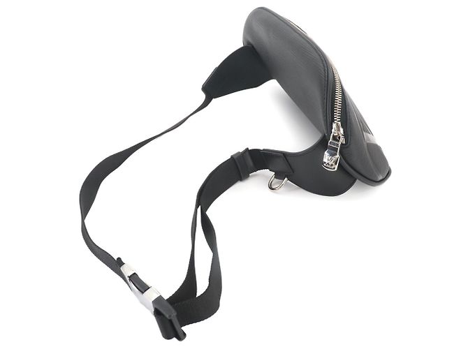 Bumbag Marsupio in pelle Epi di Louis Vuitton in Noir Nero - vista 3