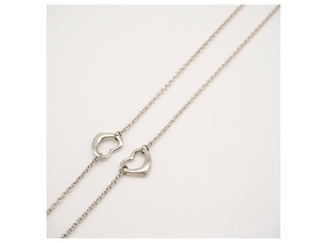 Collana Tiffany & Co. Open Heart a 3 motivi in Argento 925 - vista 3