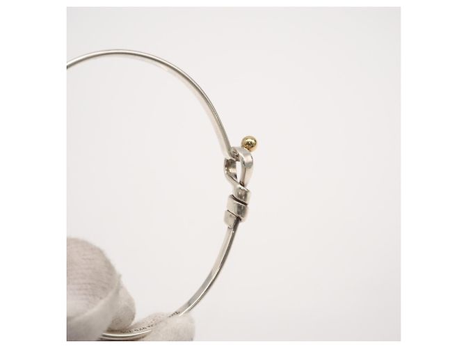 Bracelet jonc Love Knot de Tiffany & Co. Argenté Doré - vue 3
