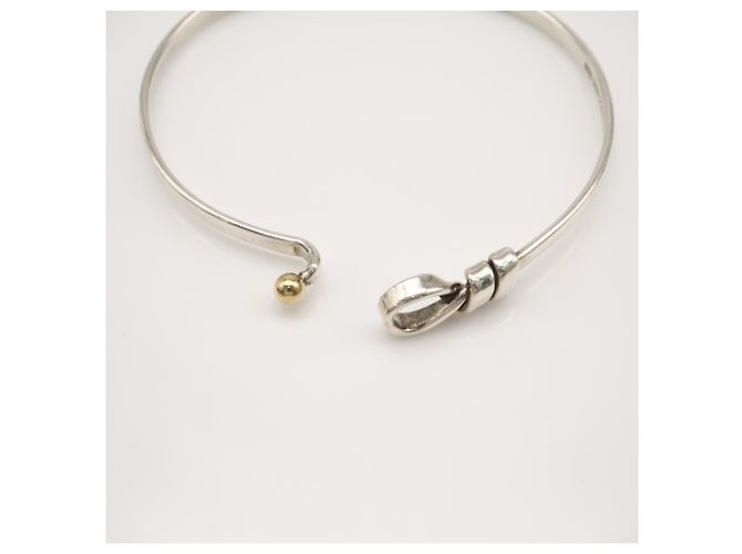 Bracelet jonc Love Knot de Tiffany & Co. Argenté Doré - vue 6