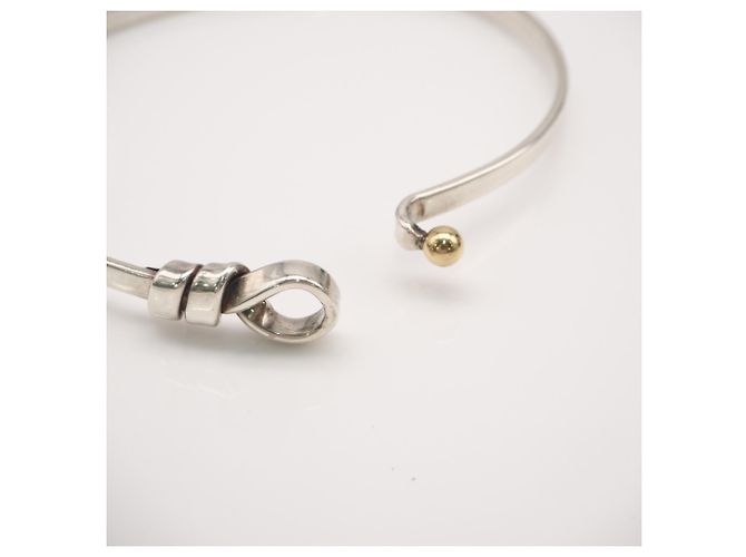 Bracelet jonc Love Knot de Tiffany & Co. Argenté Doré - vue 7