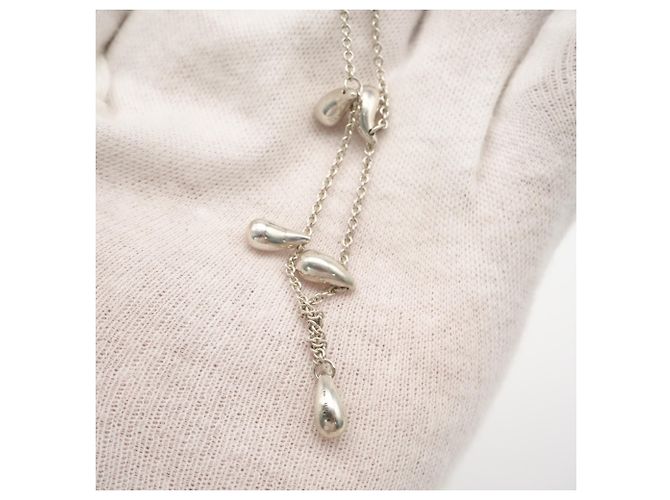 Bracciale Tiffany & Co. Elsa Peretti 5 Teardrop Charm Argento - vista 7