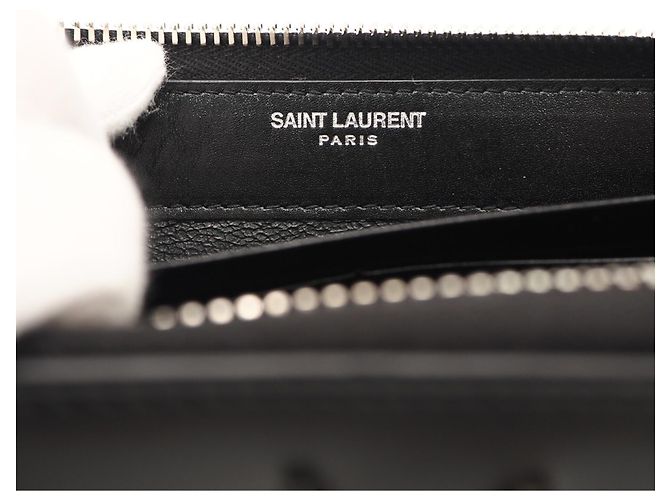 Portafoglio lungo Yves Saint Laurent Nero - vista 11