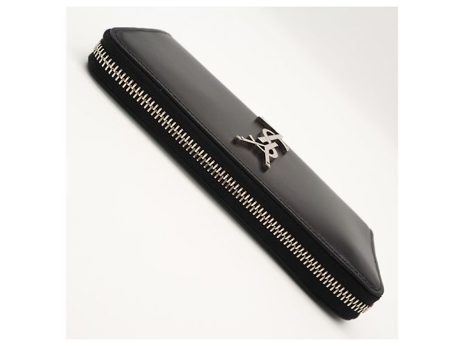 Portafoglio lungo Yves Saint Laurent Nero - vista 5
