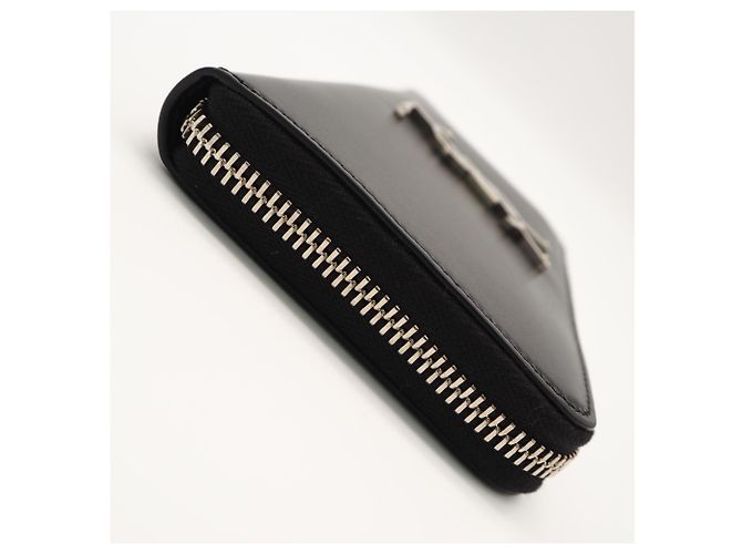Portafoglio lungo Yves Saint Laurent Nero - vista 8
