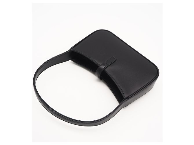 Borsa in pelle di vitello Yves Saint Laurent Nero - vista 2