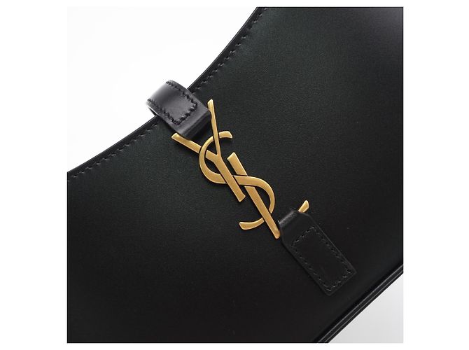 Borsa in pelle di vitello Yves Saint Laurent Nero - vista 6