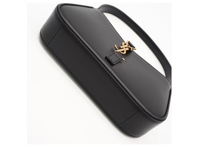 Borsa in pelle di vitello Yves Saint Laurent Nero - vista 8