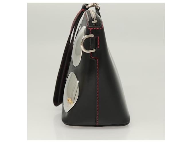Louis Vuitton Suhari Lockit Leather Nero - vista 3