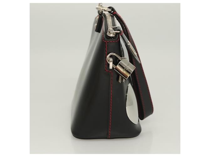 Louis Vuitton Suhari Lockit Leather Nero - vista 4