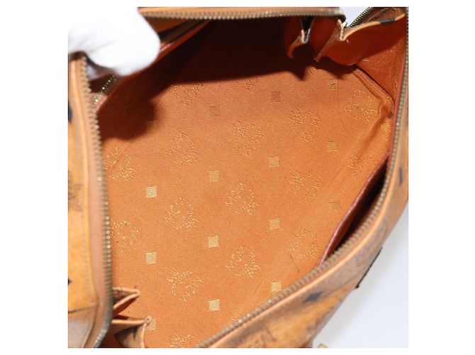 MCM Visetos logogramme Leather Braun - Ansicht 5