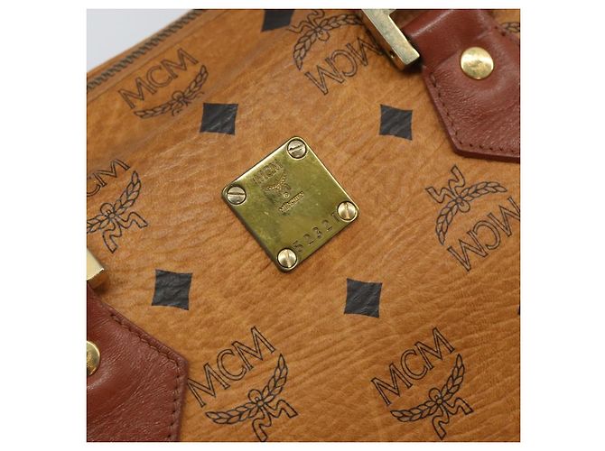 MCM Visetos logogramme Leather Braun - Ansicht 6