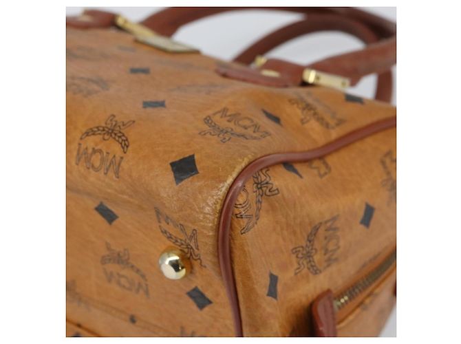 MCM Visetos logogramme Leather Braun - Ansicht 7