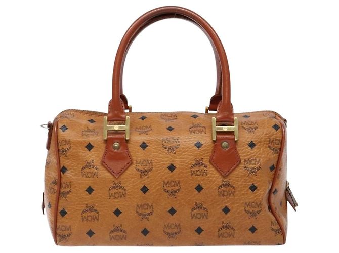 MCM Visetos logogramme Leather Braun - Ansicht 2