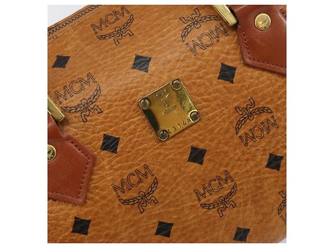 MCM Visetos logogramme Leather Braun - Ansicht 6