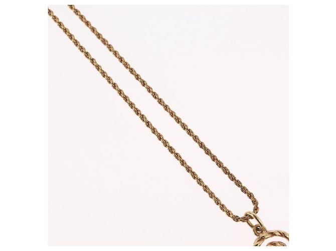 Pendente Christian Dior CD placcato oro D'oro - vista 6