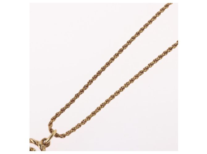 Pendente Christian Dior CD placcato oro D'oro - vista 7