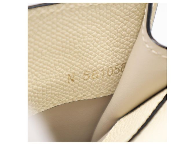 Borsa a Spalla Valextra Soft Calfskin Slim B Traccolina Bianco - vista 15