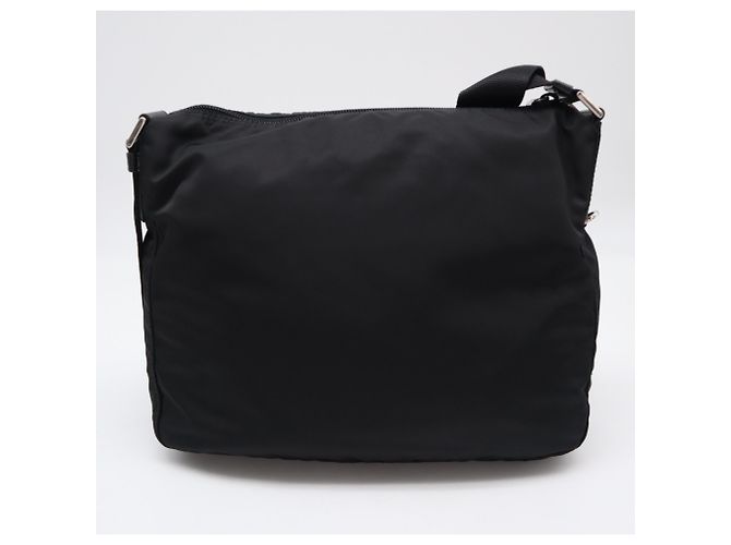 Borsa a tracolla Prada in poliammide riciclata Re-Nylon Nero - vista 2