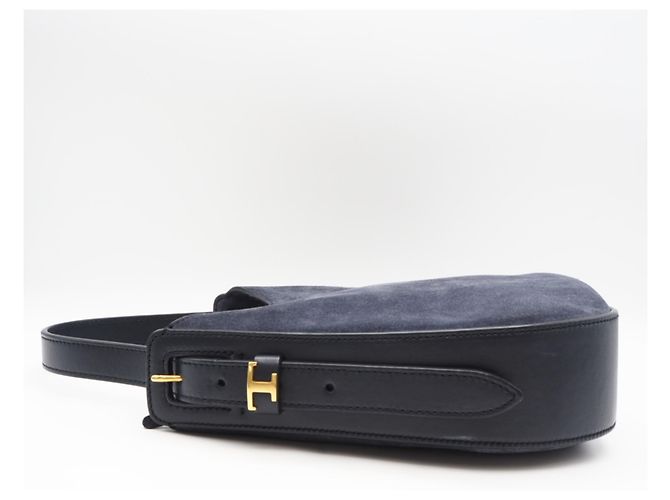 Piccola borsa a tracolla Tod's in scamosciato Blu navy - vista 5