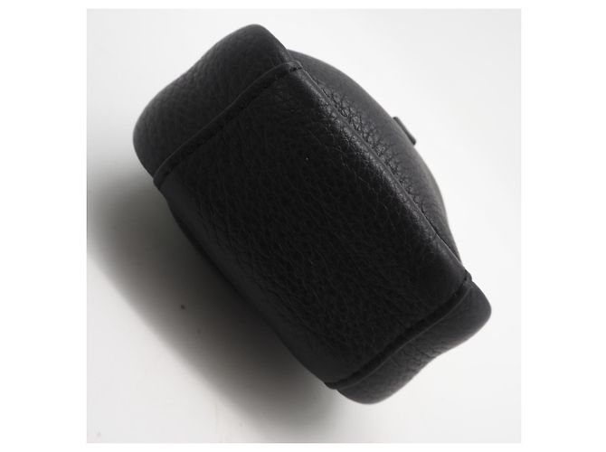 Yves Saint Laurent Grain Leather LE 5 A 7 Soft Micro Pouch Nero - vista 6