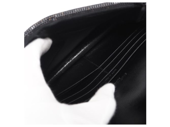 Borsa a Spalla Cassandre Chain Wallet Yves Saint Laurent Nero - vista 11