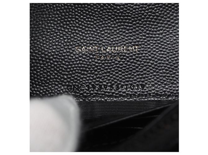 Borsa a Spalla Cassandre Chain Wallet Yves Saint Laurent Nero - vista 17