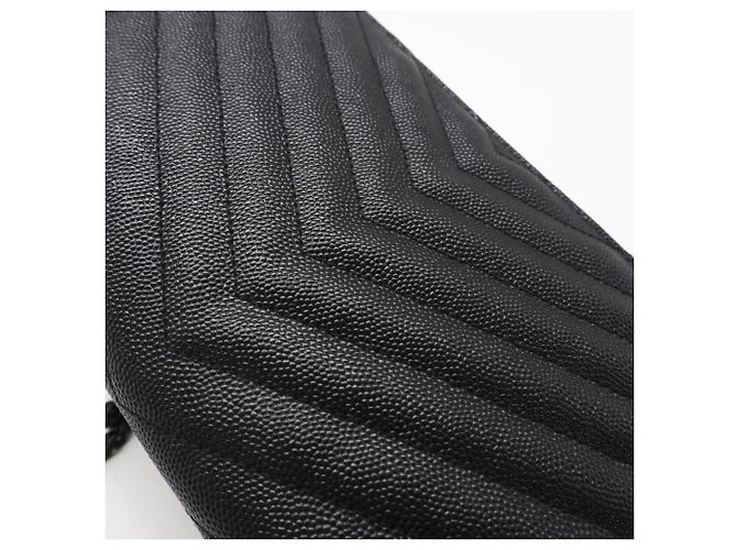 Borsa a Spalla Cassandre Chain Wallet Yves Saint Laurent Nero - vista 3