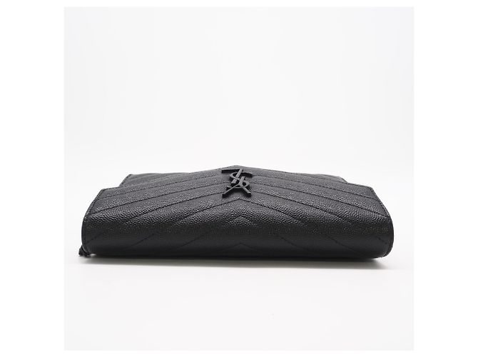 Borsa a Spalla Cassandre Chain Wallet Yves Saint Laurent Nero - vista 7