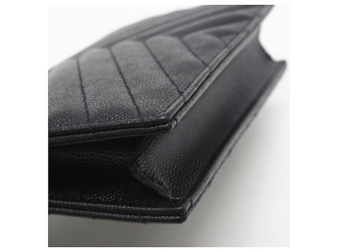 Borsa a Spalla Cassandre Chain Wallet Yves Saint Laurent Nero - vista 8