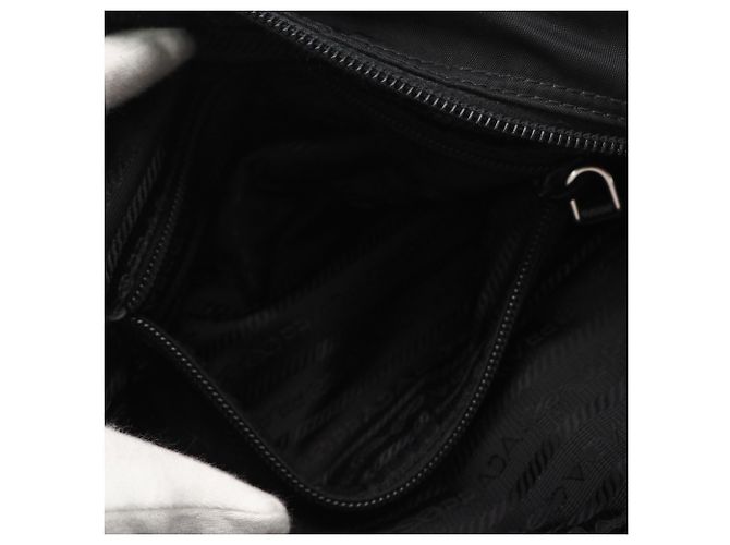 Borsa a tracolla PRADA in poliammide riciclata Re-Nylon Nero - vista 11