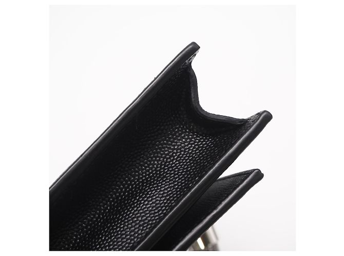 Yves Saint Laurent Kate Tassel Small Chain Wallet Nero - vista 10