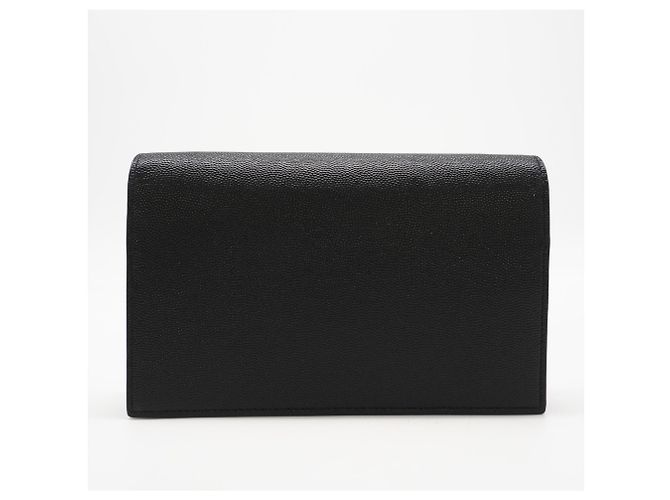 Yves Saint Laurent Kate Tassel Small Chain Wallet Nero - vista 2