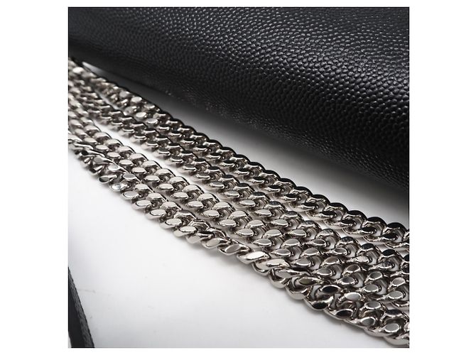 Yves Saint Laurent Kate Tassel Small Chain Wallet Nero - vista 9