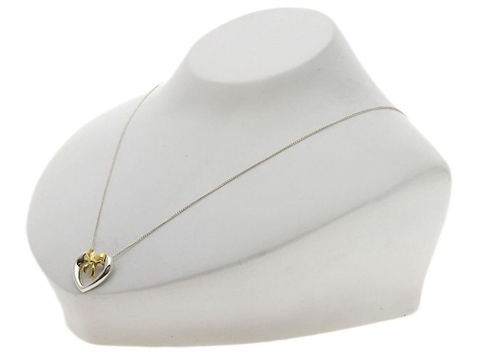 Collana Tiffany & Co. Heart Ribbon - vista 4