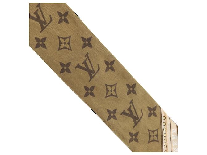 Sciarpa Louis Vuitton Monogram Bandeau BB Ultimate Nero - vista 6