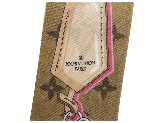 Sciarpa Louis Vuitton Monogram Bandeau BB Ultimate Nero - vista 7