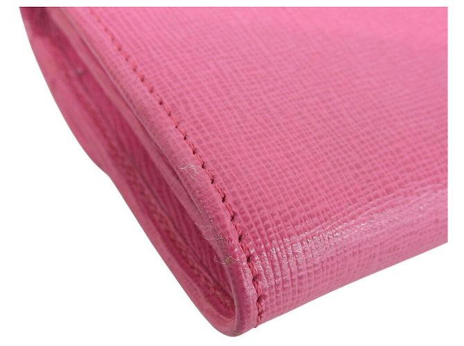 Fendi Kompakter Bi-Fold Geldbeutel Pink - Ansicht 5