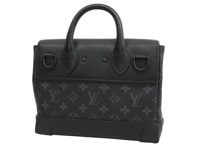 Borsa Louis Vuitton Monogram Eclipse Steamer PM Monogramma - vista 2